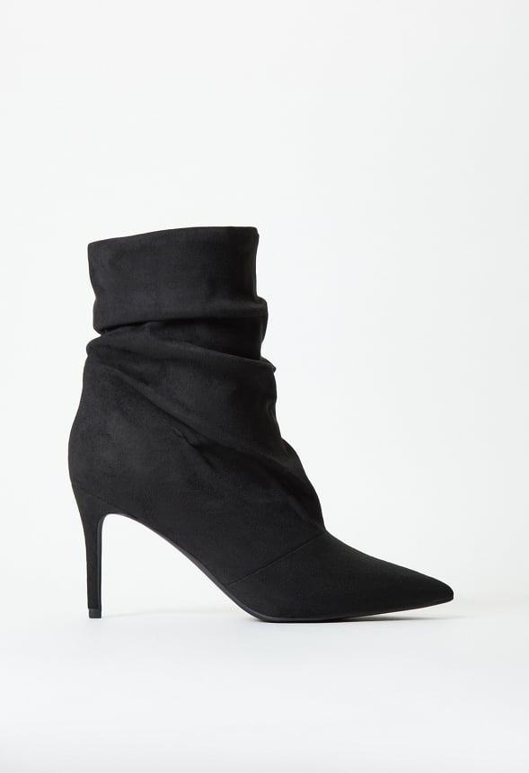 Natalia Stiletto Bootie Black