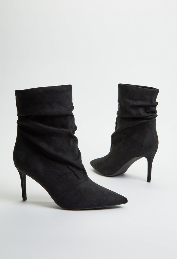 Natalia Stiletto Bootie Black