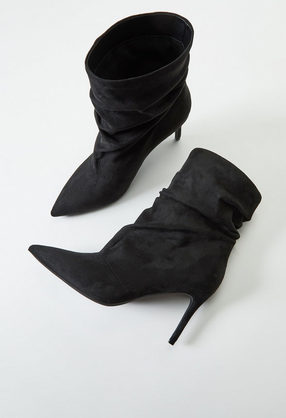 Natalia Stiletto Bootie Black