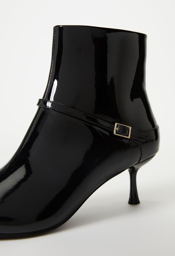 Isadora Ankle Boot Black Patent