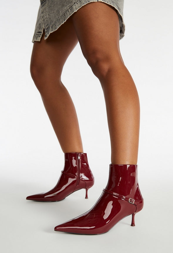 Isadora Ankle Boot Tibetan Red