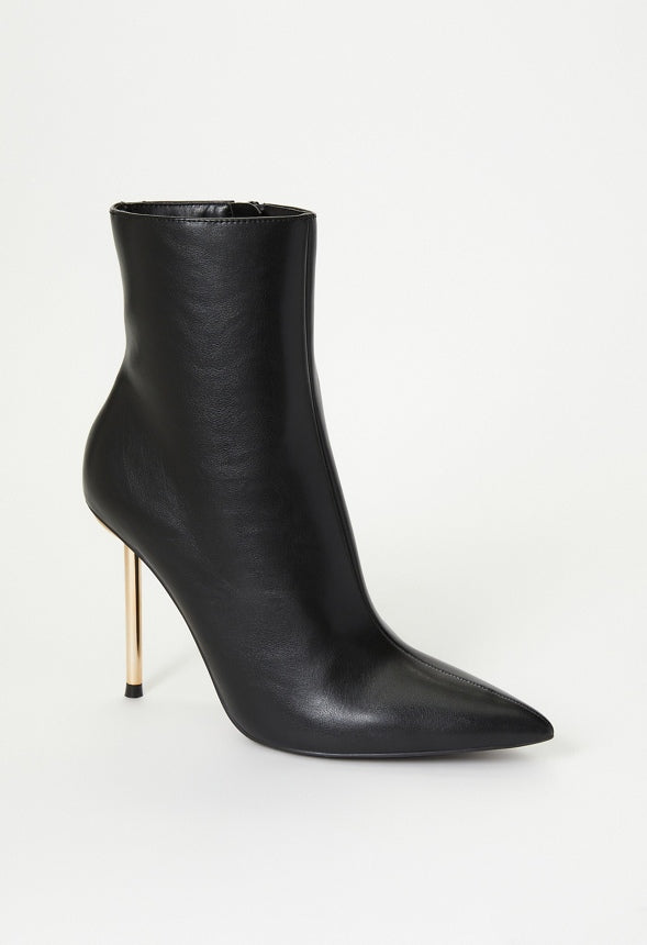 Priya Stiletto Bootie Black