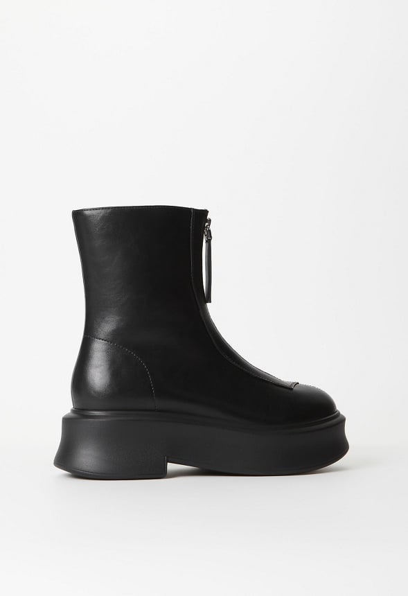 Bria Combat Bootie Black