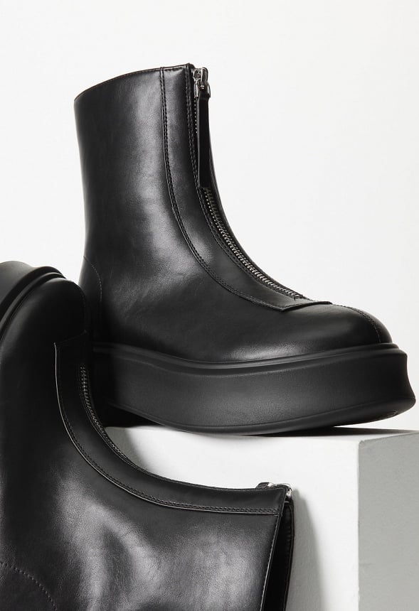 Bria Combat Bootie Black