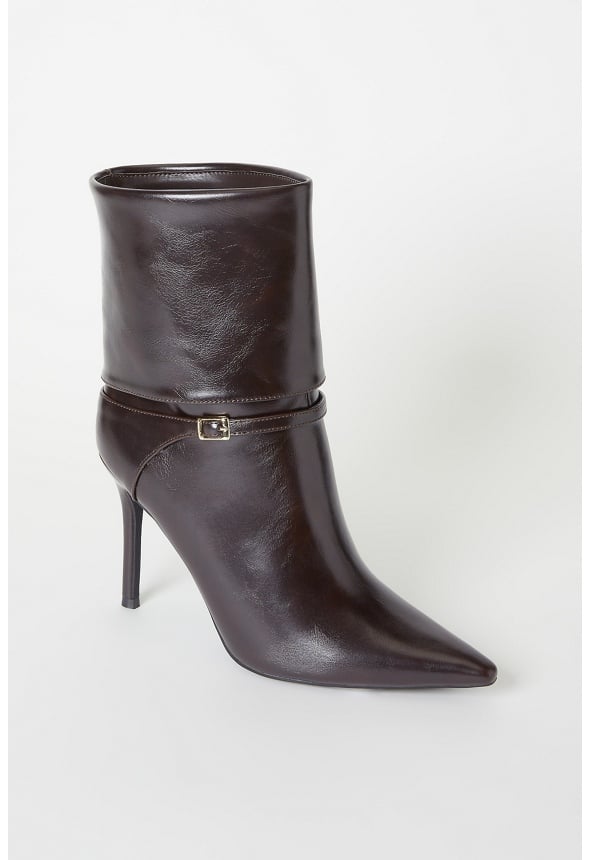 Blair Stiletto Bootie Cacao Brown