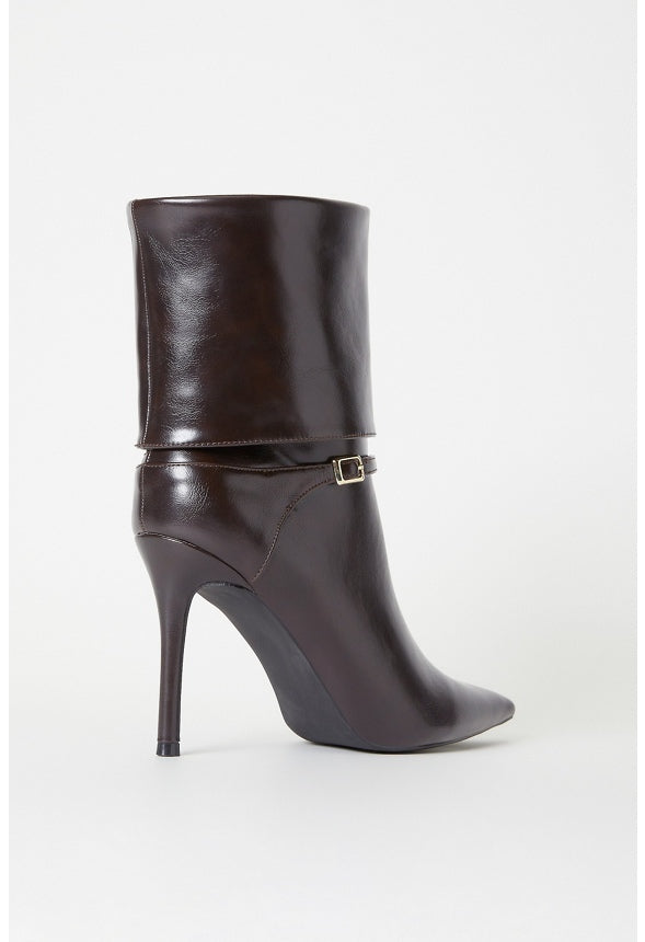 Blair Stiletto Bootie Cacao Brown