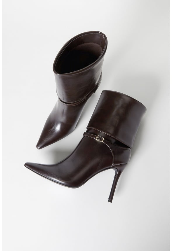 Blair Stiletto Bootie Cacao Brown