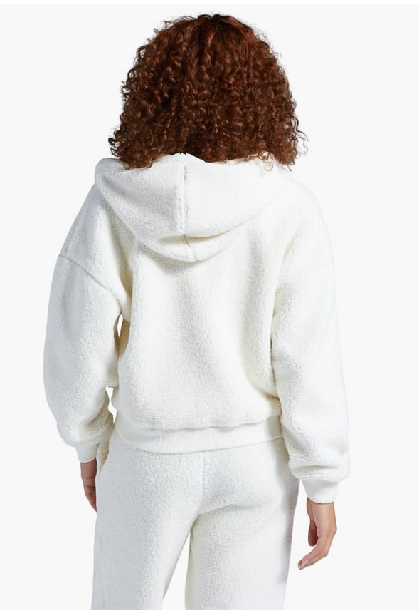 POLAR FLEECE ZIP UP Marshmallow