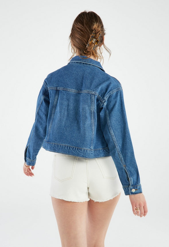 BOYFRIEND CROP TRUCKER Collective