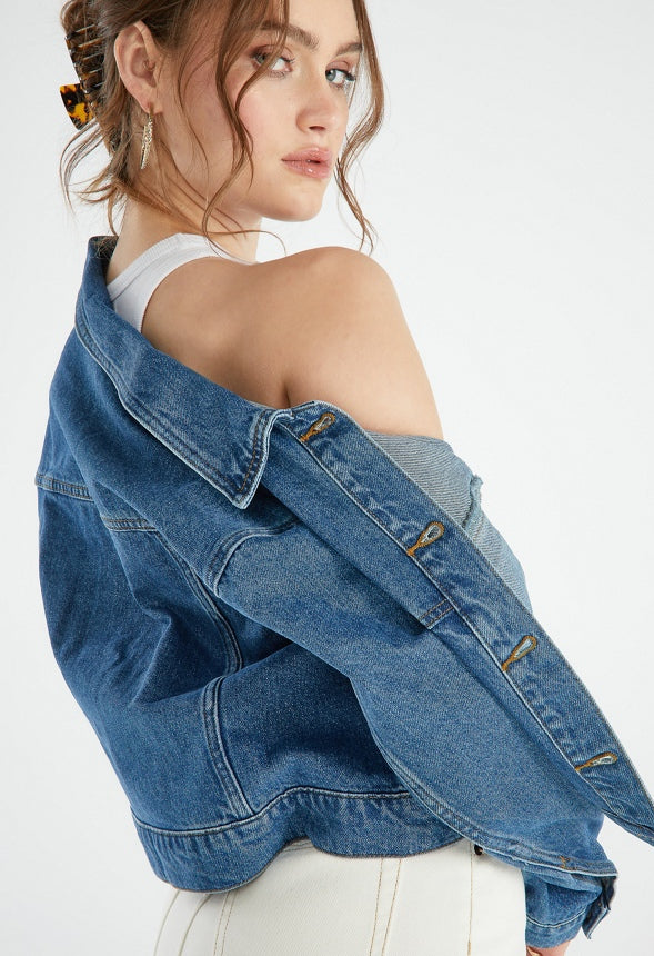 BOYFRIEND CROP TRUCKER Collective