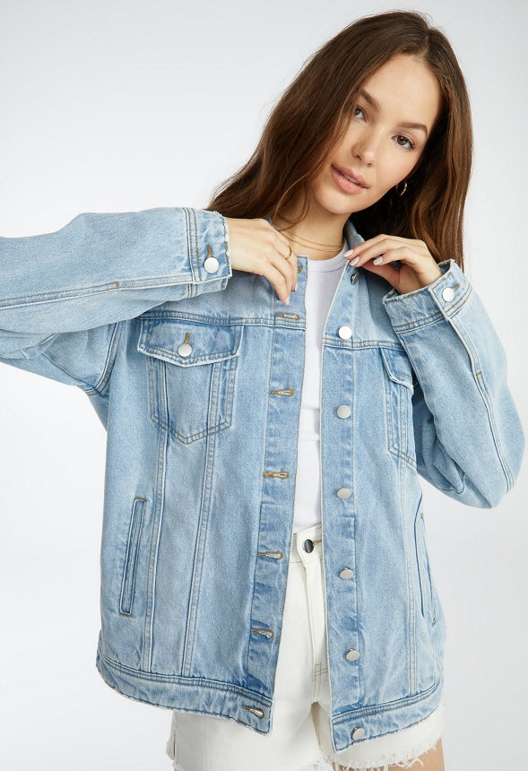 Ashton Oversized Denim Jacket Issue