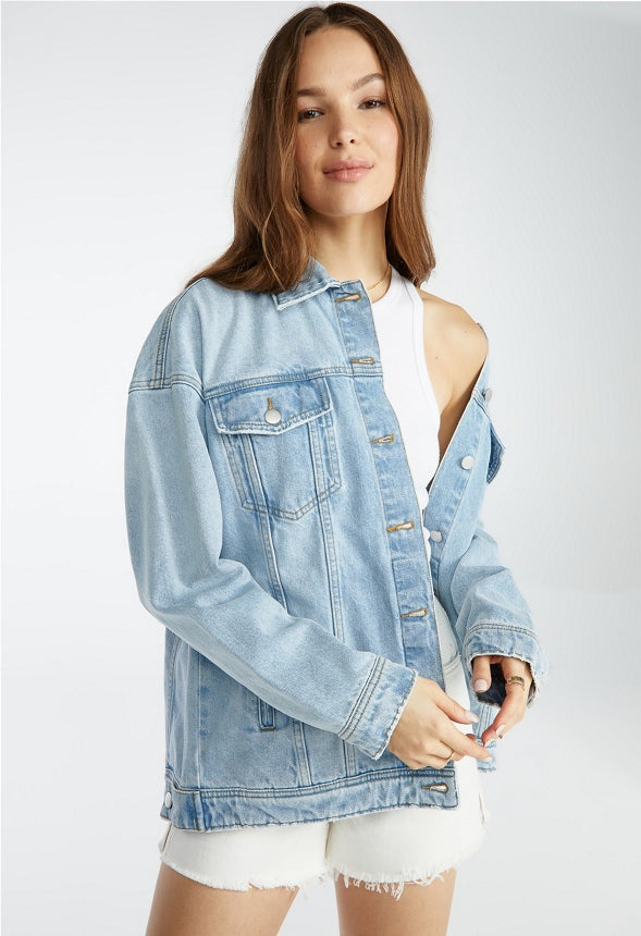 Ashton Oversized Denim Jacket Issue