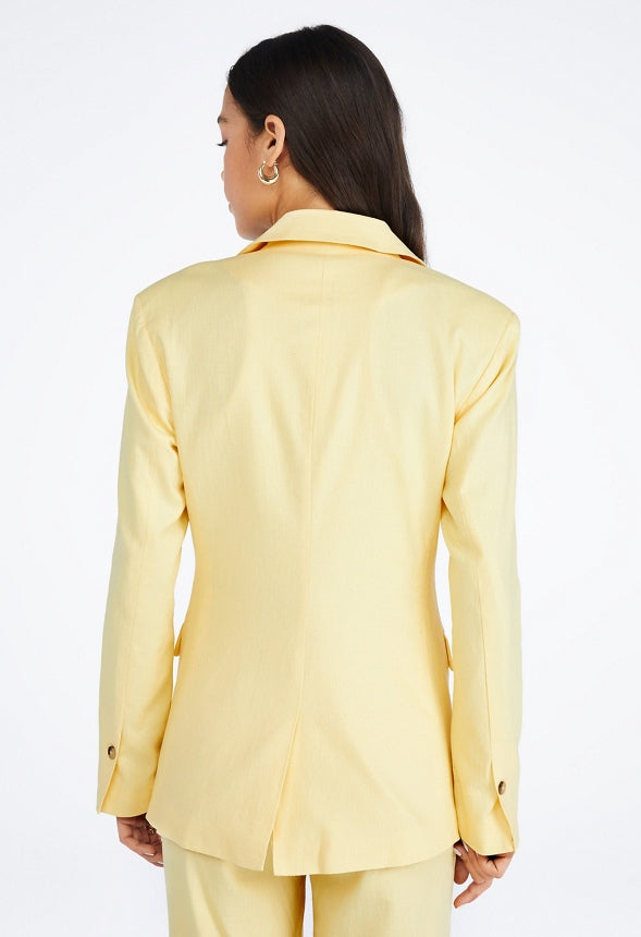 City Blazer Pale Banana