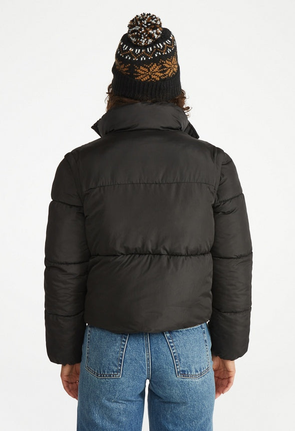 2 In 1 Puffer Vest Black Caviar