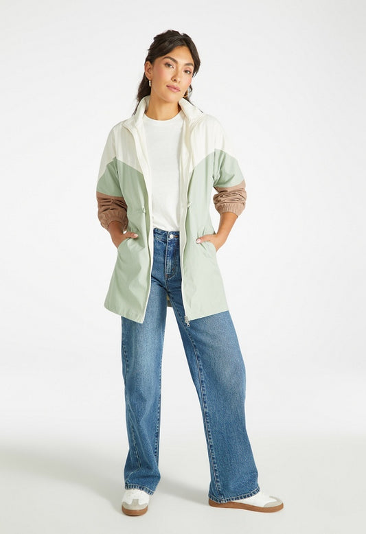 Sporty Mini Dress Colorblock Multi