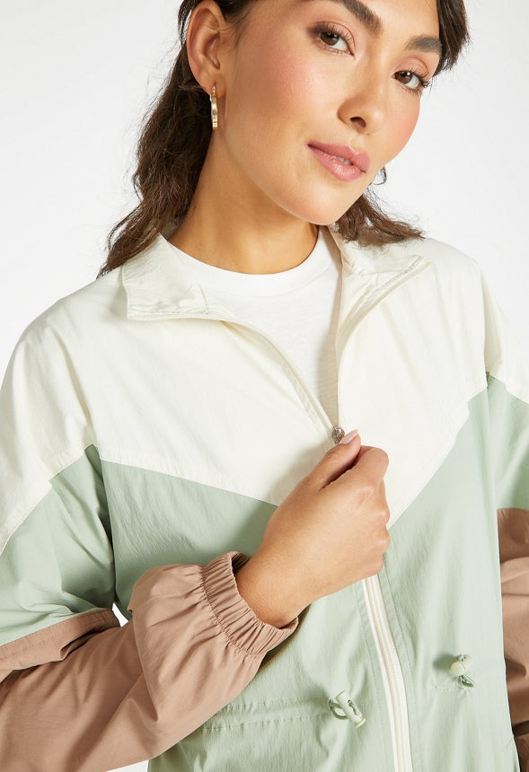 Sporty Mini Dress Colorblock Multi
