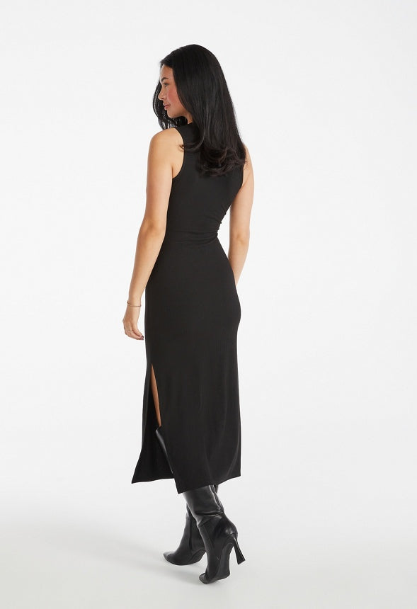 Maxi Tank Dress Black Caviar