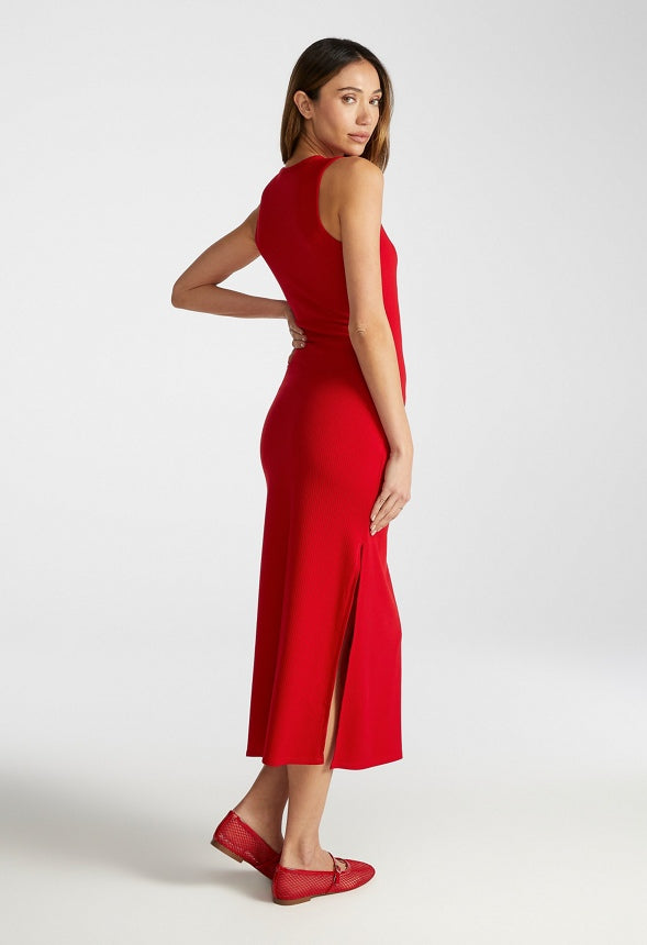 Maxi Tank Dress Salsa Red