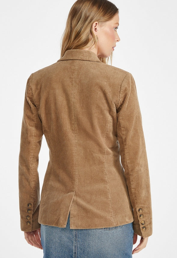 Corduroy Blazer Light Khaki