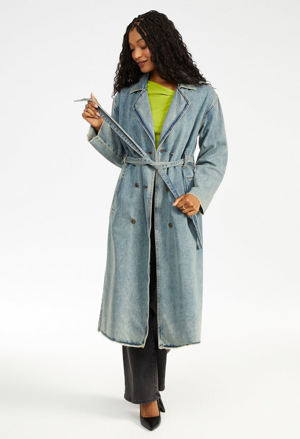 Denim Trench Coat Vault
