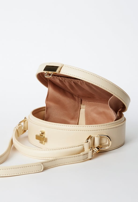 Rattan Canteen Crossbody Natural
