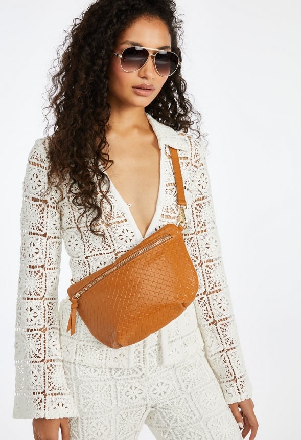 Everyday Fanny Pack Camel Woven