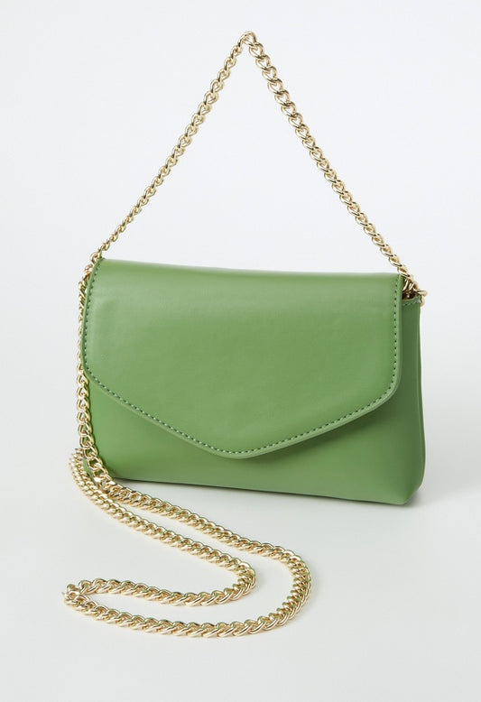 Night Out Crossbody Stone Green