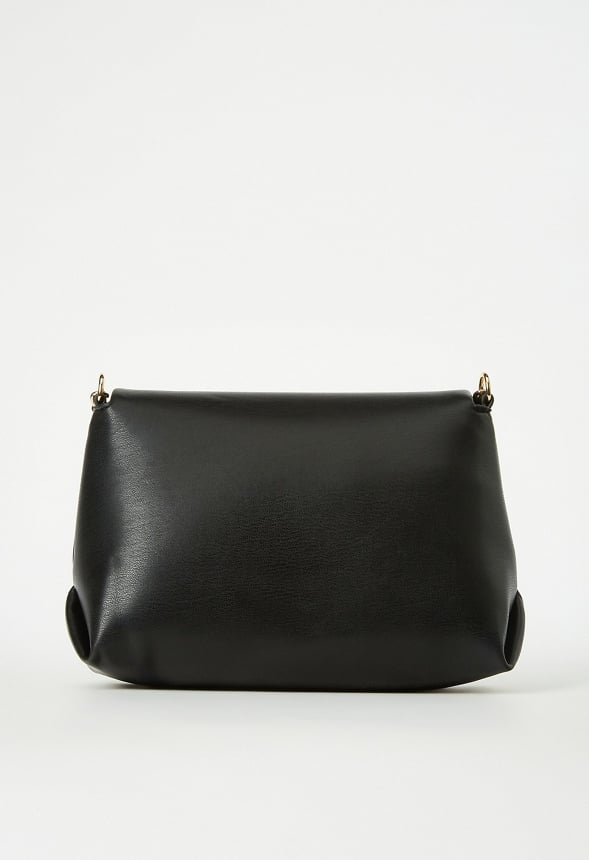 Crossbody With Chain Strap Black