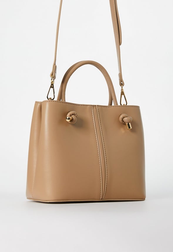 City Crossbody Warm Taupe