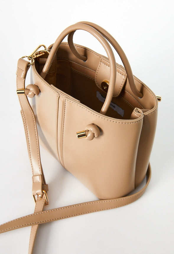 City Crossbody Warm Taupe