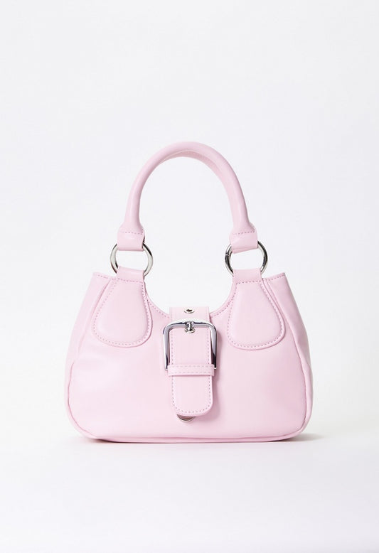 Padded Buckle Bag Chalk Pink