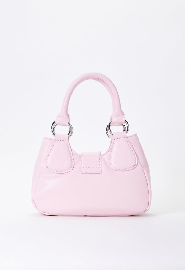 Padded Buckle Bag Chalk Pink