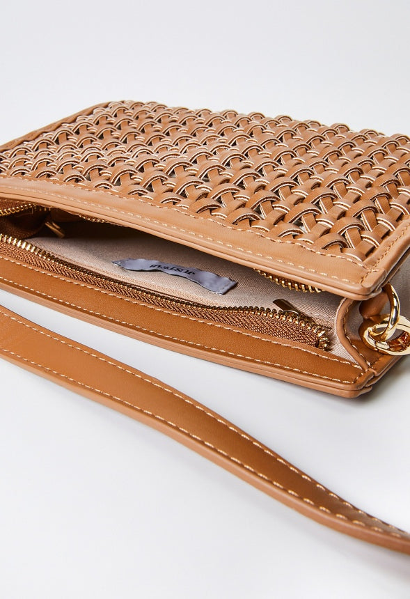 Woven Crossbody Light Tan