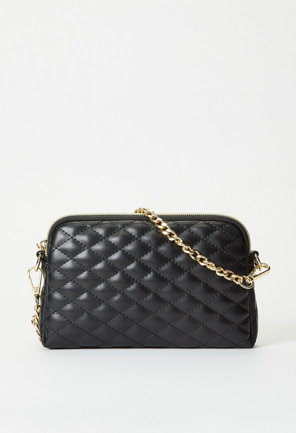 Mini Dome Crossbody Black
