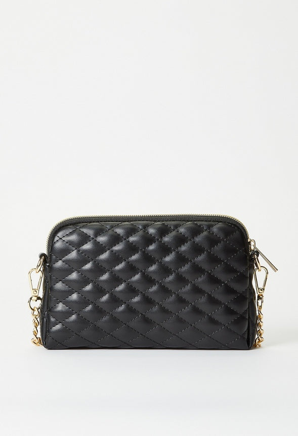 Mini Dome Crossbody Black