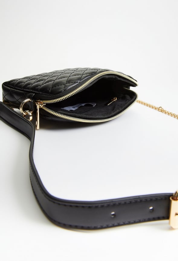 Mini Dome Crossbody Black