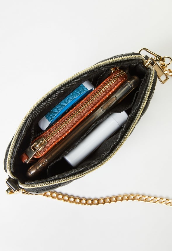 Mini Dome Crossbody Black