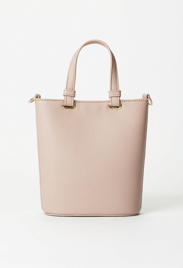 Studded Bucket Bag Rose Smoke