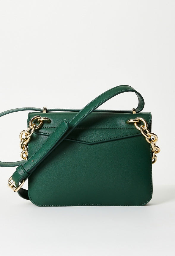 Crossbody With Large Chain Rainforest