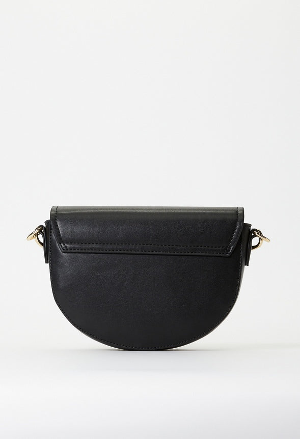 Saddle Bag With Hardware Black