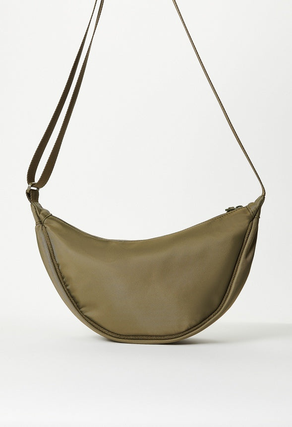Half Moon Sling Crossbody Military Olive
