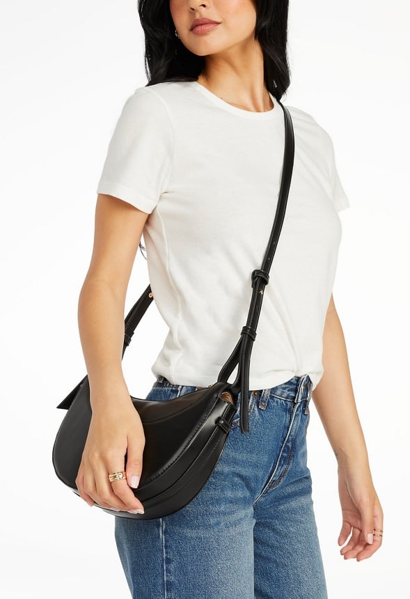 Crescent Crossbody Black
