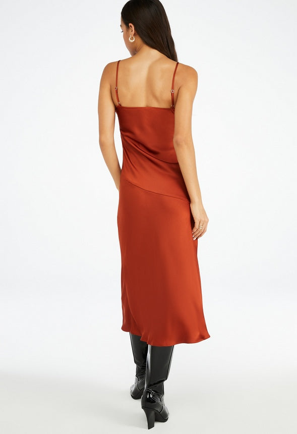 Cami Slip Midi Dress Picante