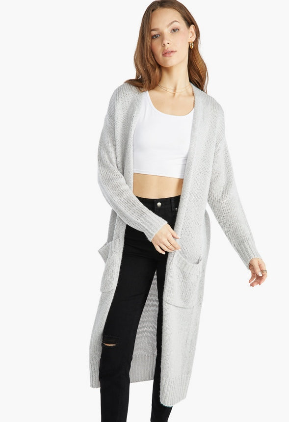 SWEATER CARDIGAN Grey