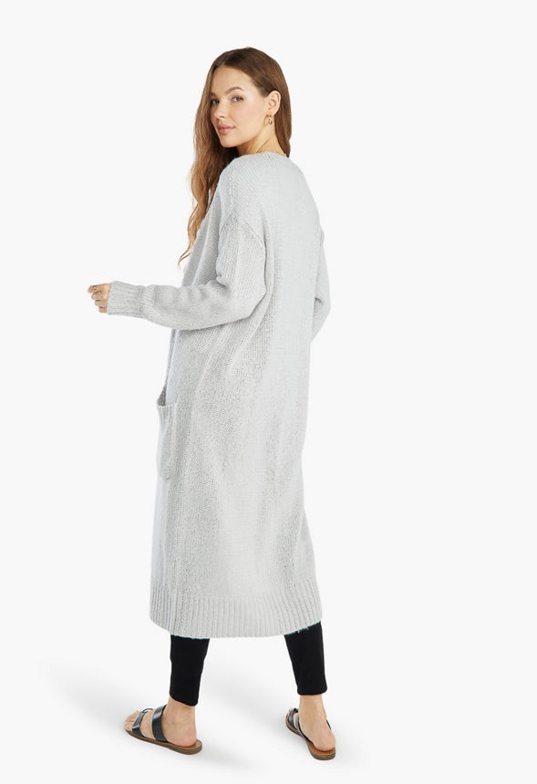 SWEATER CARDIGAN Grey