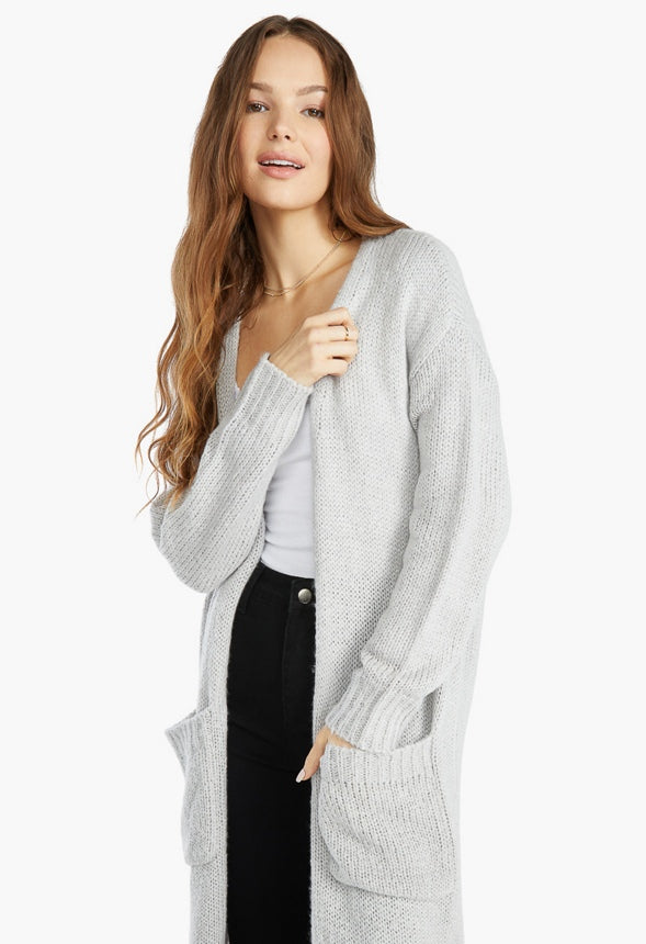 SWEATER CARDIGAN Grey