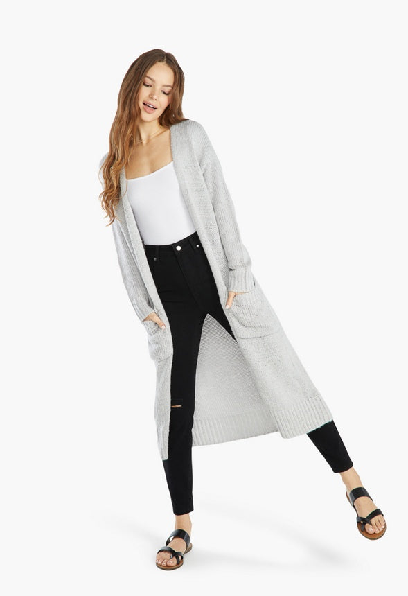 SWEATER CARDIGAN Grey