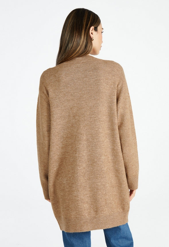 Spacedye Boyfriend Cardigan Brown Spacedye