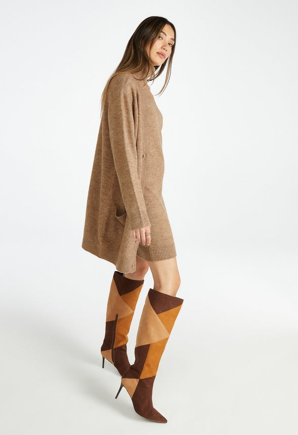 Spacedye Boyfriend Cardigan Brown Spacedye