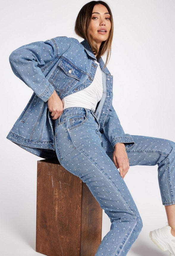 Larisa Tapered Jeans Imitate